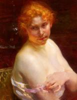 Besnard, Paul Albert - Portrait D'une Jeune Femme